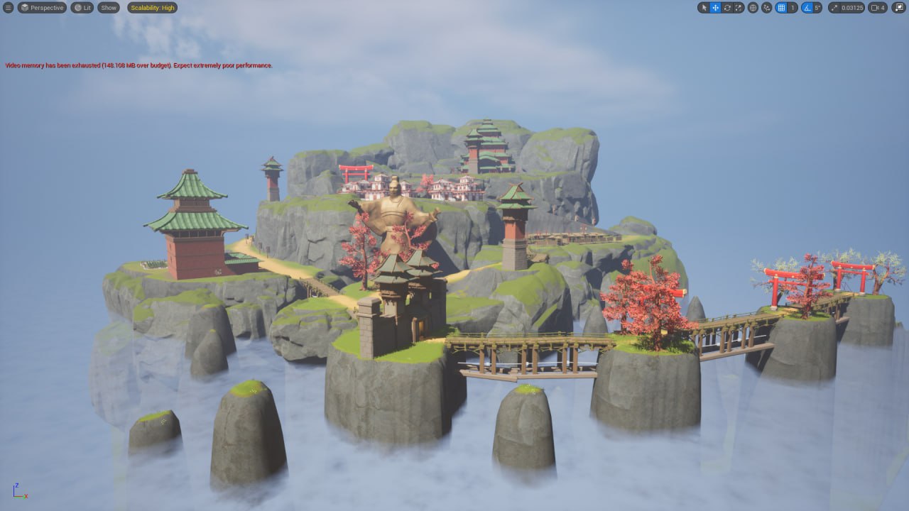 Sky Temple — island vista