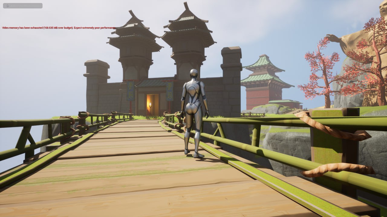 Sky Temple — bridge approach