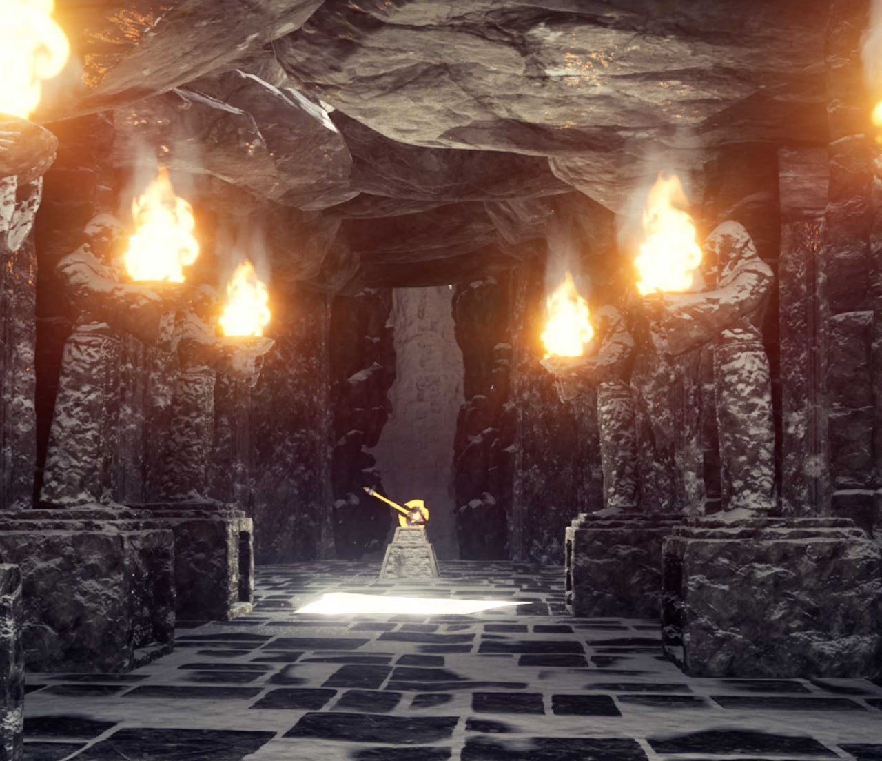 Temple, ember light