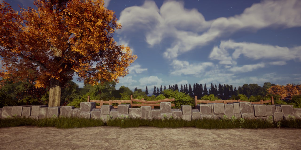 Autumn wall