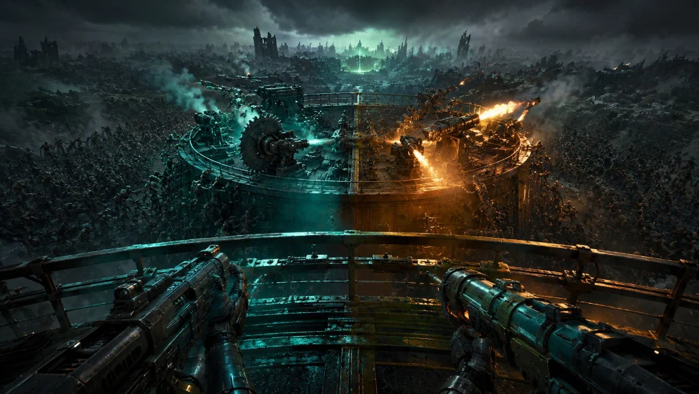FIGHT ON! — first-person view from the tower